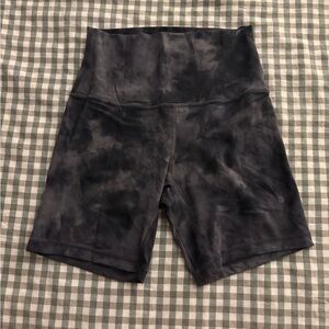 lululemon align Tye-dye biker shorts, 6”